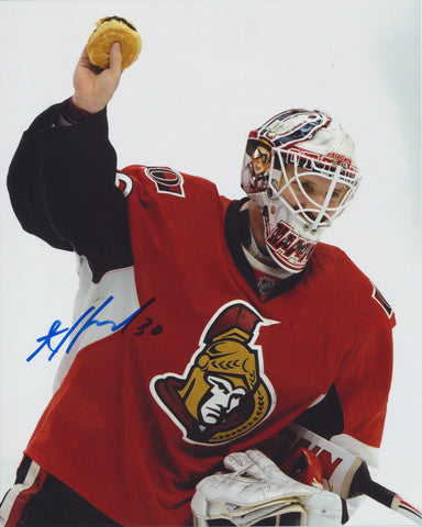 ANDREW HAMMOND SIGNED OTTAWA SENATORS 8X10 PHOTO