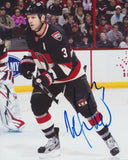 MARC METHOT SIGNED OTTAWA SENATORS 8X10 PHOTO