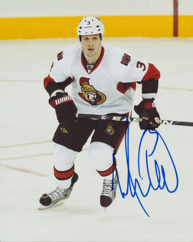 MARC METHOT SIGNED OTTAWA SENATORS 8X10 PHOTO 2