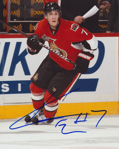 KYLE TURRIS SIGNED OTTAWA SENATORS 8X10 PHOTO 5