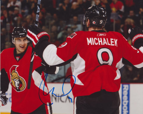 MILAN MICHALEK SIGNED OTTAWA SENATORS 8X10 PHOTO 4