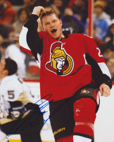 CHRIS NEIL SIGNED OTTAWA SENATORS 8X10 PHOTO