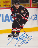 NICK FOLIGNO SIGNED OTTAWA SENATORS 8X10 PHOTO