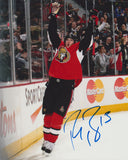 PETER REGIN SIGNED OTTAWA SENATORS 8X10 PHOTO