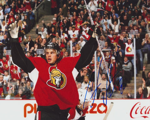 ANTOINE VERMETTE SIGNED OTTAWA SENATORS 8X10 PHOTO