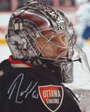 ROBIN LEHNER SIGNED OTTAWA SENATORS 8X10 PHOTO