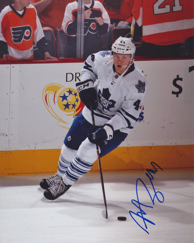 MORGAN REILLY SIGNED TORONTO MAPLE LEAFS 8X10 PHOTO 8