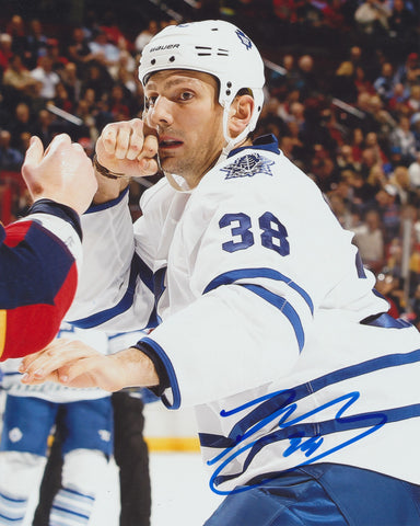 FRAZER MCLAREN SIGNED TORONTO MAPLE LEAFS 8X10 PHOTO