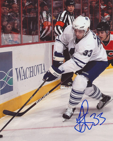 LUCA CAPUTI SIGNED TORONTO MAPLE LEAFS 8X10 PHOTO 2