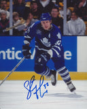 STEVE THOMAS SIGNED TORONTO MAPLE LEAFS 8X10 PHOTO