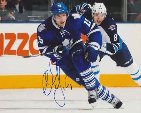 MATTHEW LOMBARDI SIGNED TORONTO MAPLE LEAFS 8X10 PHOTO 4