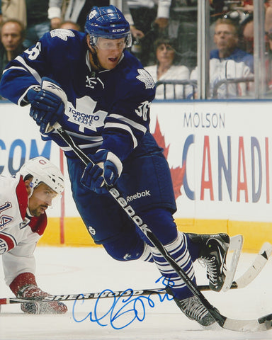 CARL GUNNARSSON SIGNED TORONTO MAPLE LEAFS 8X10 PHOTO 4