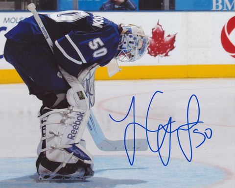 JONAS GUSTAVSSON SIGNED TORONTO MAPLE LEAFS 8X10 PHOTO 9