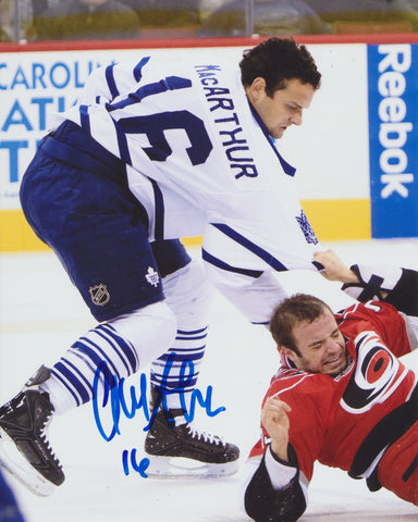 CLARKE MACARTHUR SIGNED TORONTO MAPLE LEAFS 8X10 PHOTO 8