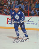 WENDEL CLARK SIGNED TORONTO MAPLE LEAFS 8X10 PHOTO 15