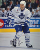 WENDEL CLARK SIGNED TORONTO MAPLE LEAFS 8X10 PHOTO 6