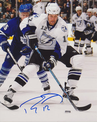 RYAN MALONE SIGNED TAMPA BAY LIGHTNING 8X10 PHOTO 2