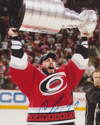 CRAIG ADAMS SIGNED CAROLINA HURRICANES 8X10 PHOTO