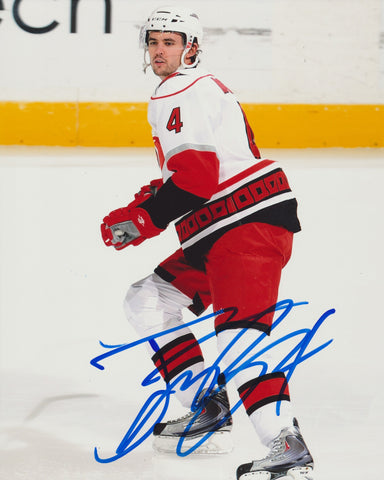 JAMIE MCBAIN SIGNED CAROLINA HURRICANES 8X10 PHOTO 3