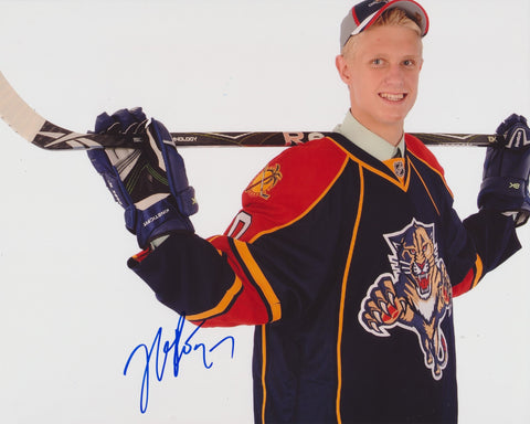 NICK BJUGSTAD SIGNED FLORIDA PANTHERS 8X10 PHOTO 3