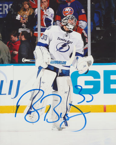 BEN BISHOP SIGNED TAMPA BAY LIGHTNING 8X10 PHOTO