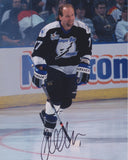 WENDEL CLARK SIGNED TAMPA BAY LIGHTNING 8X10 PHOTO