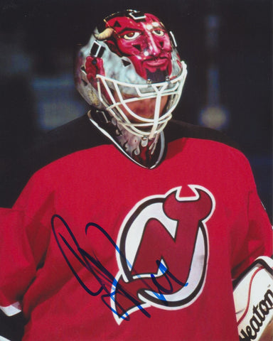 JEFF REESE SIGNED NEW JERSEY DEVILS 8X10 PHOTO