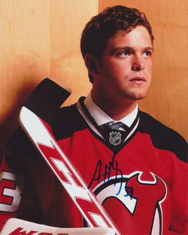 ANTHONY BRODEUR SIGNED NEW JERSEY DEVILS 8X10 PHOTO