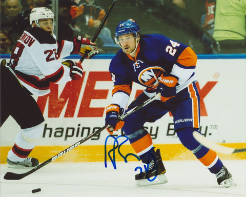 BRAD BOYES SIGNED NEW YORK ISLANDERS 8X10 PHOTO