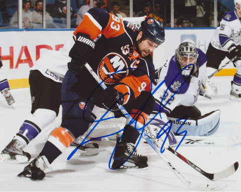 DOUG WEIGHT SIGNED NEW YORK ISLANDERS 8X10 PHOTO