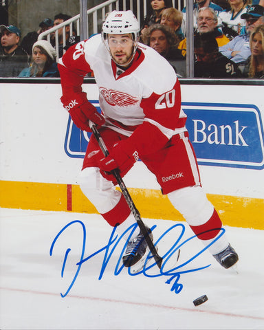 DREW MILLER SIGNED DETROIT RED WINGS 8X10 PHOTO