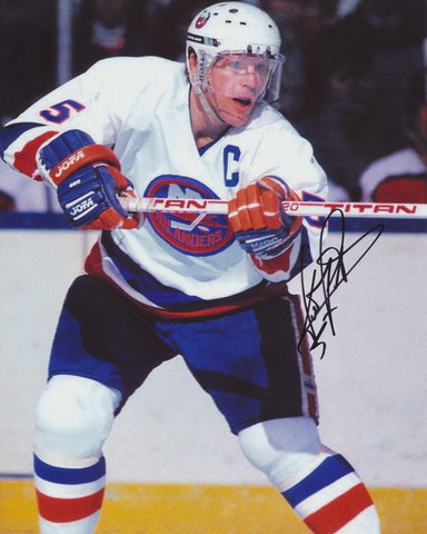 DENIS POTVIN SIGNED NEW YORK ISLANDERS 8X10 PHOTO