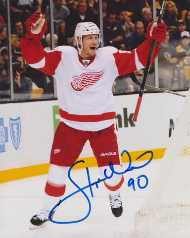 STEPHEN WEISS SIGNED DETROIT RED WINGS 8X10 PHOTO