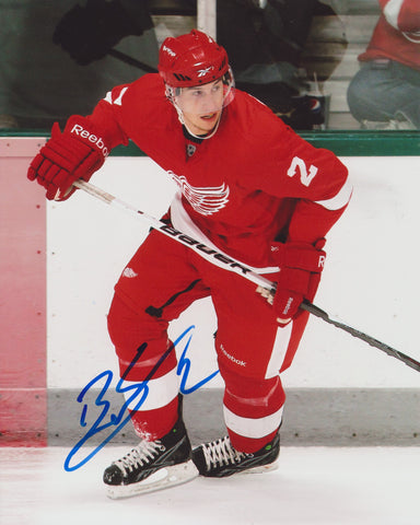 BRENDAN SMITH SIGNED DETROIT RED WINGS 8X10 PHOTO 3