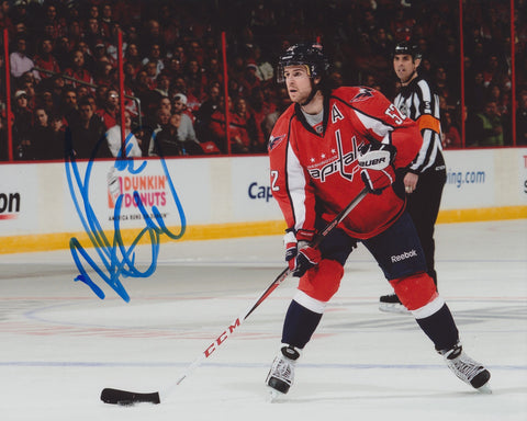 MIKE GREEN SIGNED WASHINGTON CAPITALS 8X10 PHOTO