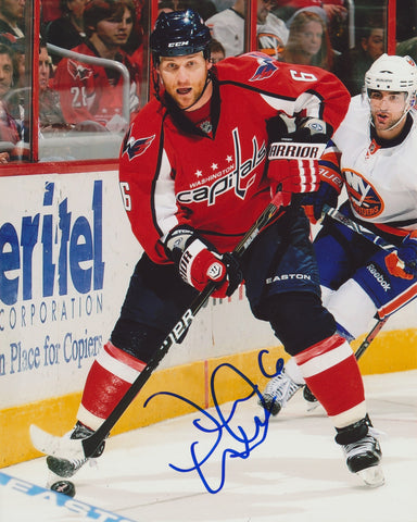 DENNIS WIDEMAN SIGNED WASHINGTON CAPITALS 8X10 PHOTO 3