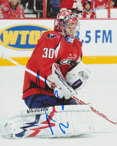 MICHAL NEUVIRTH SIGNED WASHINGTON CAPITALS 8X10 PHOTO