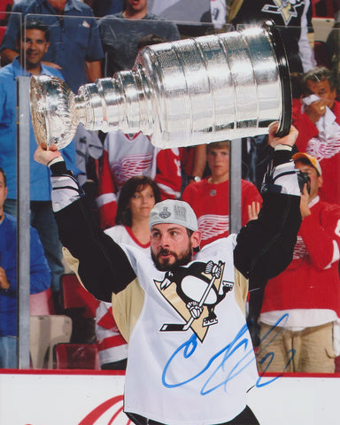 CRAIG ADAMS SIGNED PITTSBURGH PENGUINS 8X10 PHOTO 2