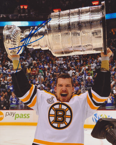 ANDREW FERENCE SIGNED BOSTON BRUINS 8X10 PHOTO