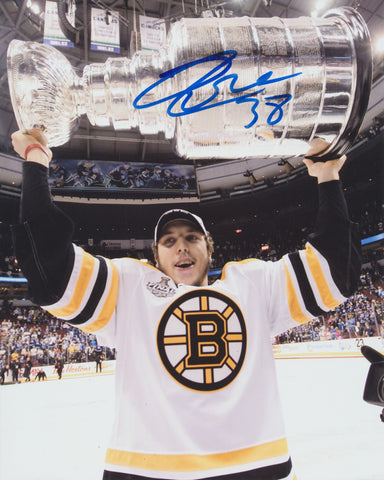 JORDAN CARON SIGNED BOSTON BRUINS 8X10 PHOTO 2