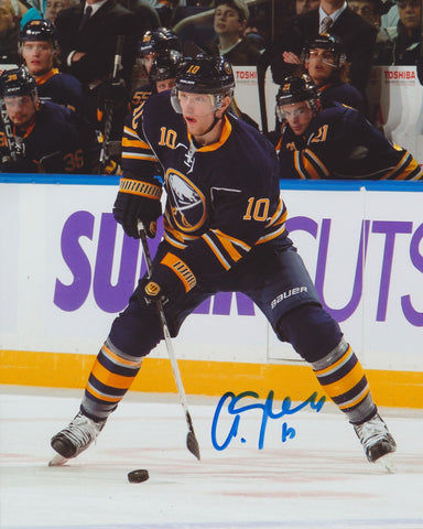 CHRISTIAN EHRHOFF SIGNED BUFFALO SABRES 8X10 PHOTO 3