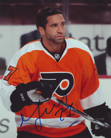 MAX TALBOT SIGNED PHILADELPHIA FLYERS 8X10 PHOTO