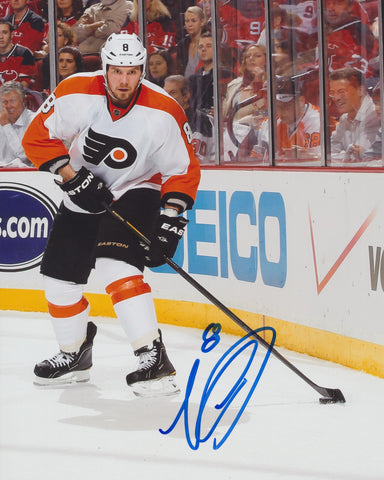 NICKLAS GROSSMANN SIGNED PHILADELPHIA FLYERS 8X10 PHOTO