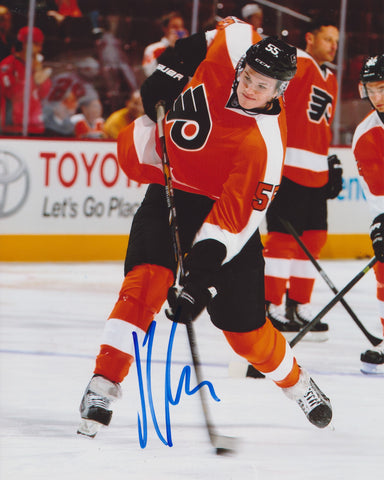 SAMUEL MORIN SIGNED PHILADELPHIA FLYERS 8X10 PHOTO 3