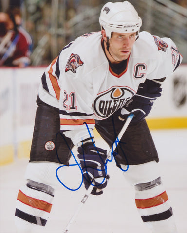 JASON SMITH SIGNED EDMONTON OILERS 8X10 PHOTO 5