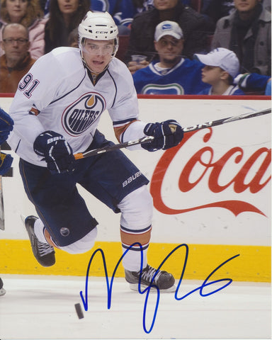 MAGNUS PAAJARVI SIGNED EDMONTON OILERS 8X10 PHOTO