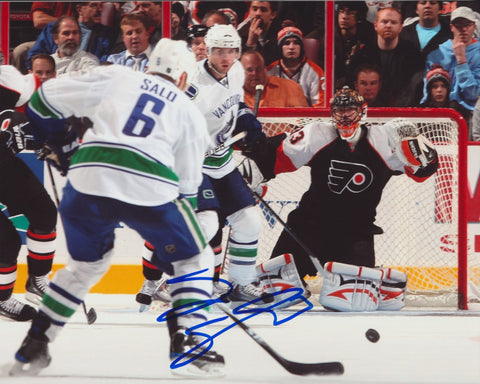 SAMI SALO SIGNED VANCOUVER CANUCKS 8X10 PHOTO