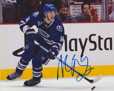 ALEX BURROWS SIGNED VANCOUVER CANUCKS 8X10 PHOTO