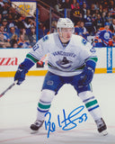 BO HORVAT SIGNED VANCOUVER CANUCKS 8X10 PHOTO 3