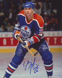 CRAIG MUNI SIGNED EDMONTON OILERS 8X10 PHOTO